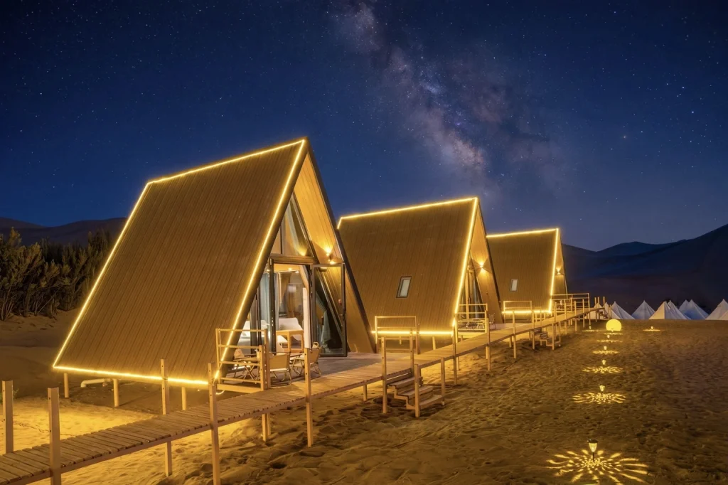 Dunhuang · Orange Sea GLAMPING Desert Starry Sky Camp Hotel